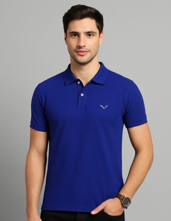 Cotton Blend Polo T-Shirt  with Everyday Comfort.